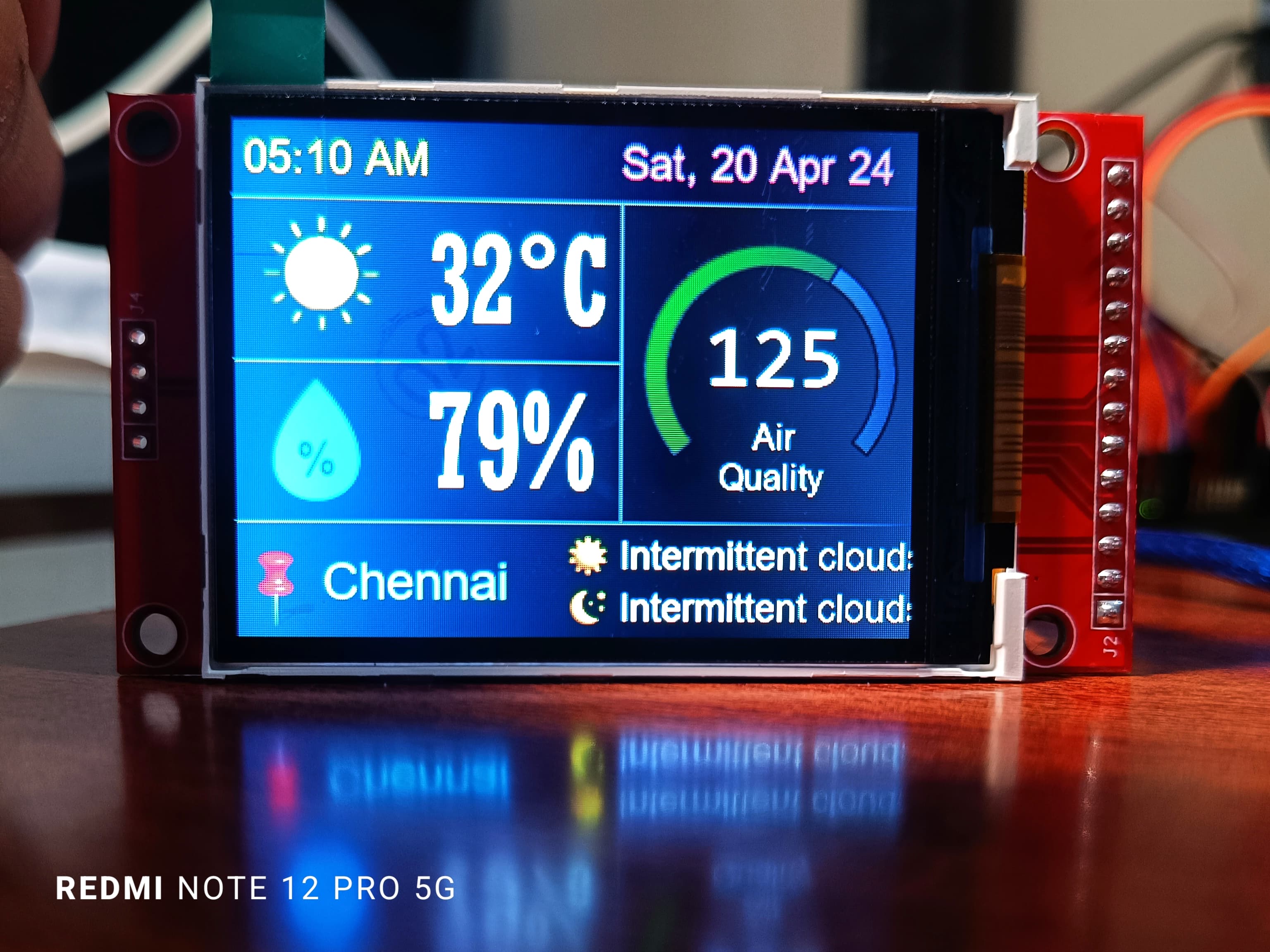 Air Quality Monitoring System with Emergency Alerts