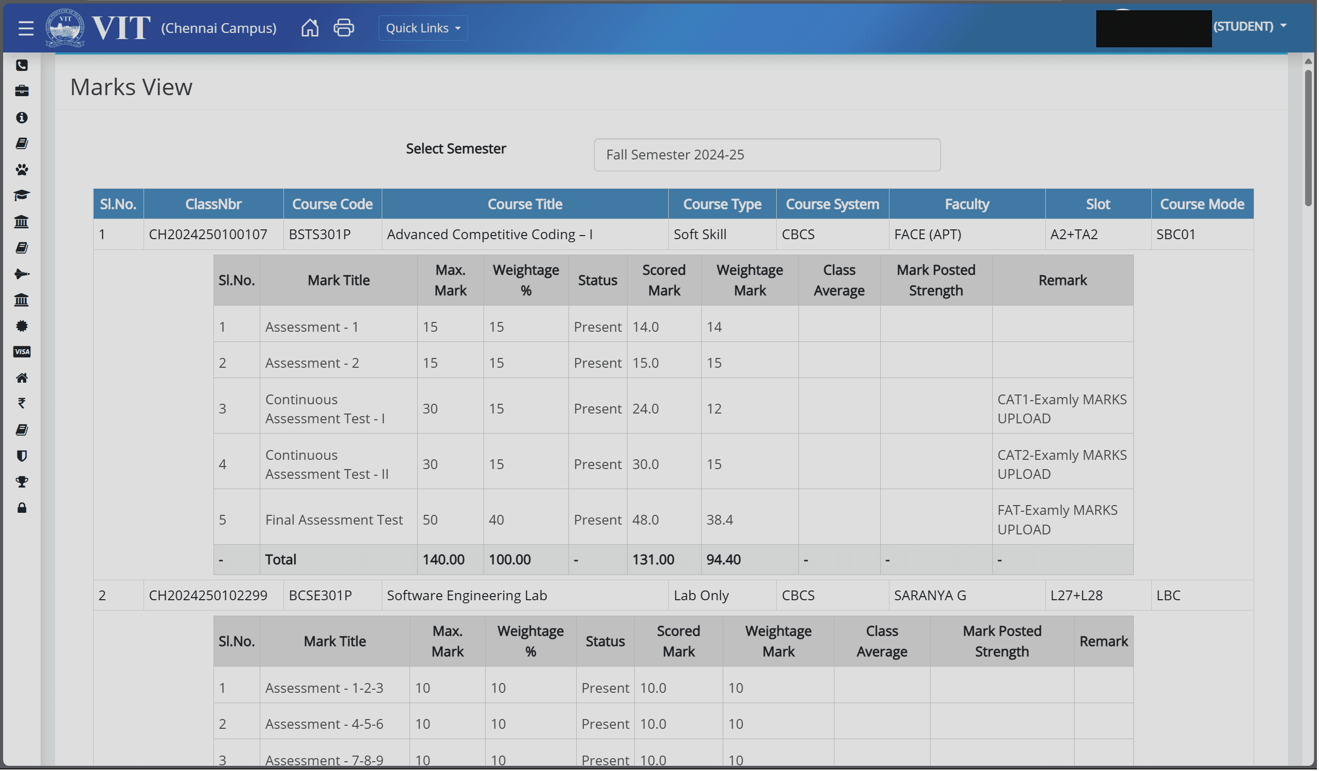 VTOP Extension