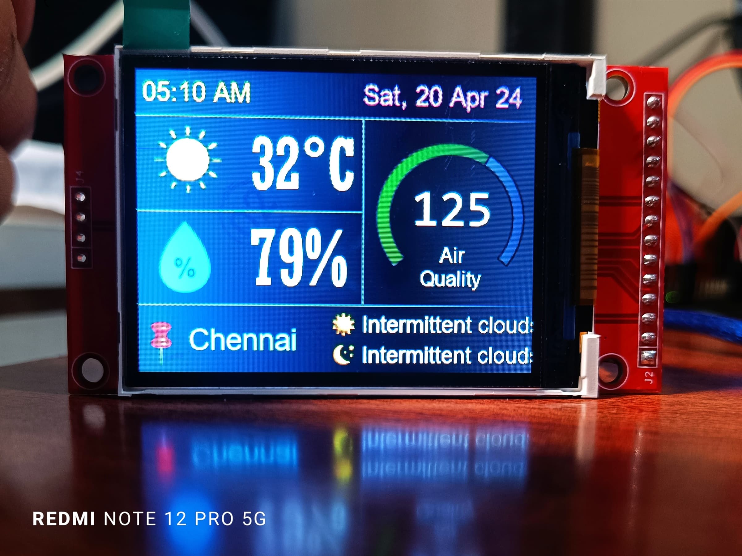 Air Quality Monitoring System with Emergency Alerts
